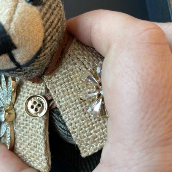 BURBERRY Bear 🐻 key chain bag charm with tag and box - Picture 3 of 10
